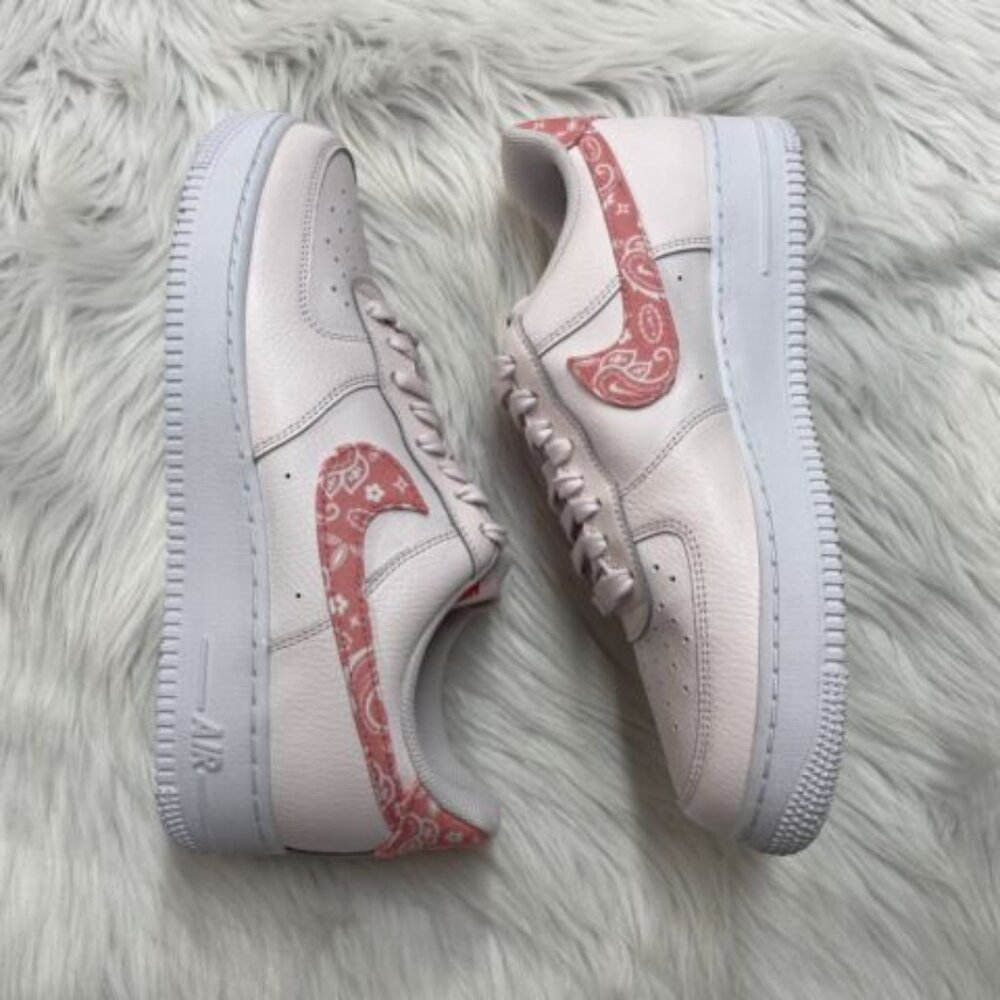 Nike Air Force 1 '07 Low Womens Sportswear Shoes Pink FD1448-664 VNDS Size 10 - Picture 3 of 7